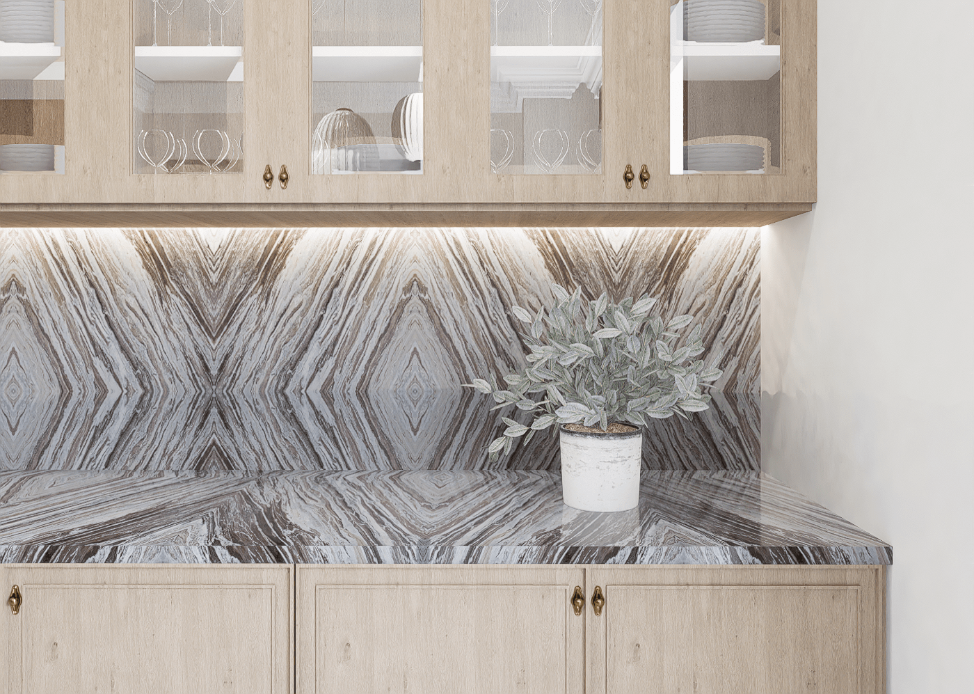 3D architecture cocina diseño kitchen modern Render visual design visualization