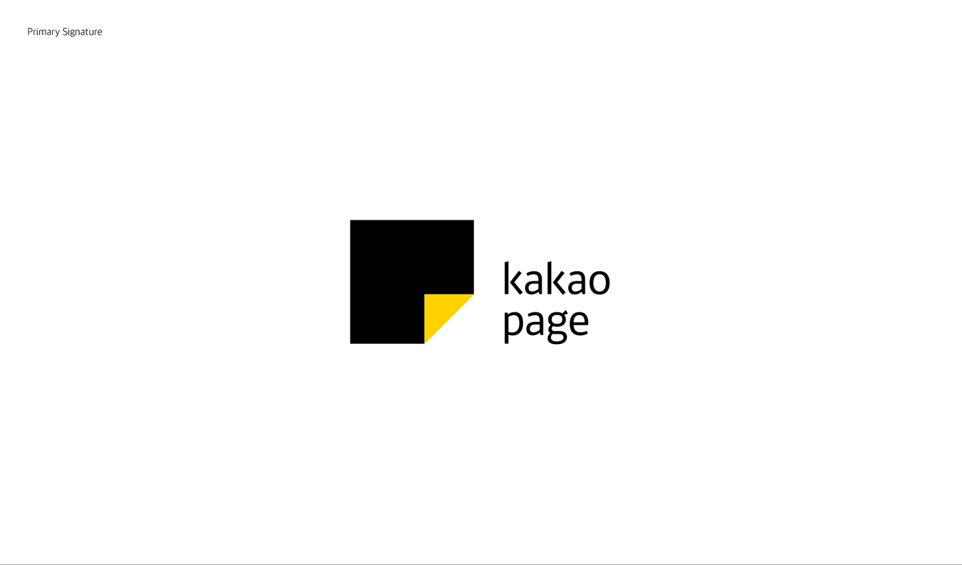 kakaopage branding  Platform design renewal BX design Kakao PlusX Brand Design