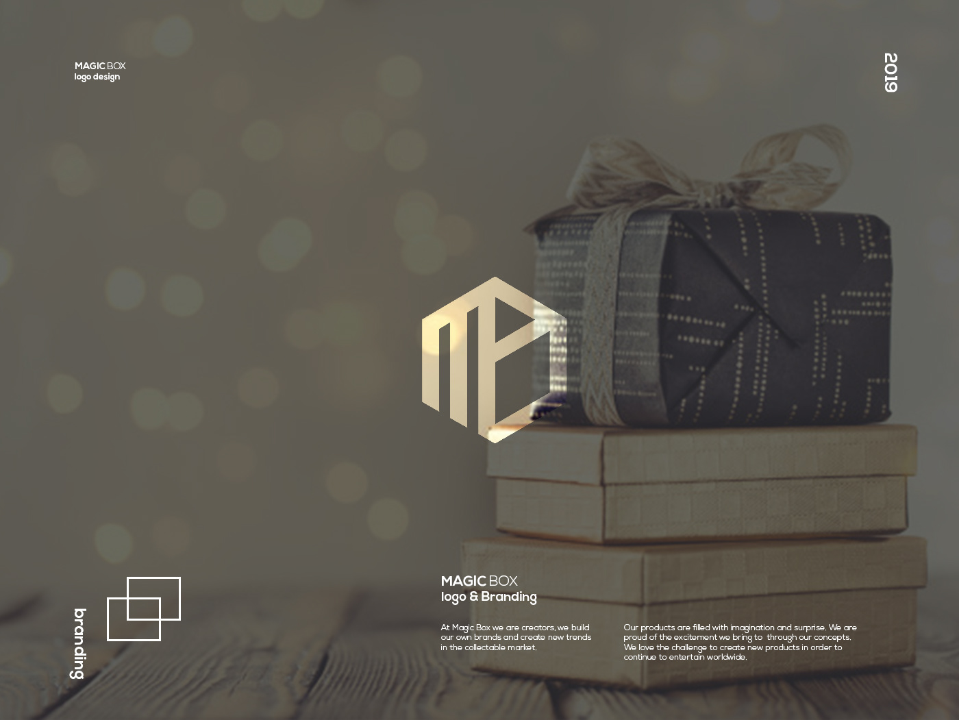 magic box brand design :: Behance