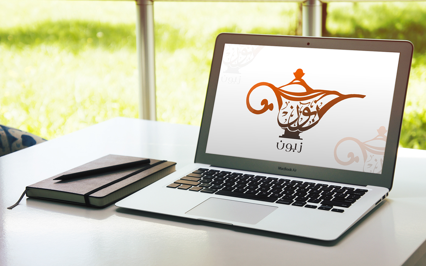 logo Arabic logo wesam algmmal design