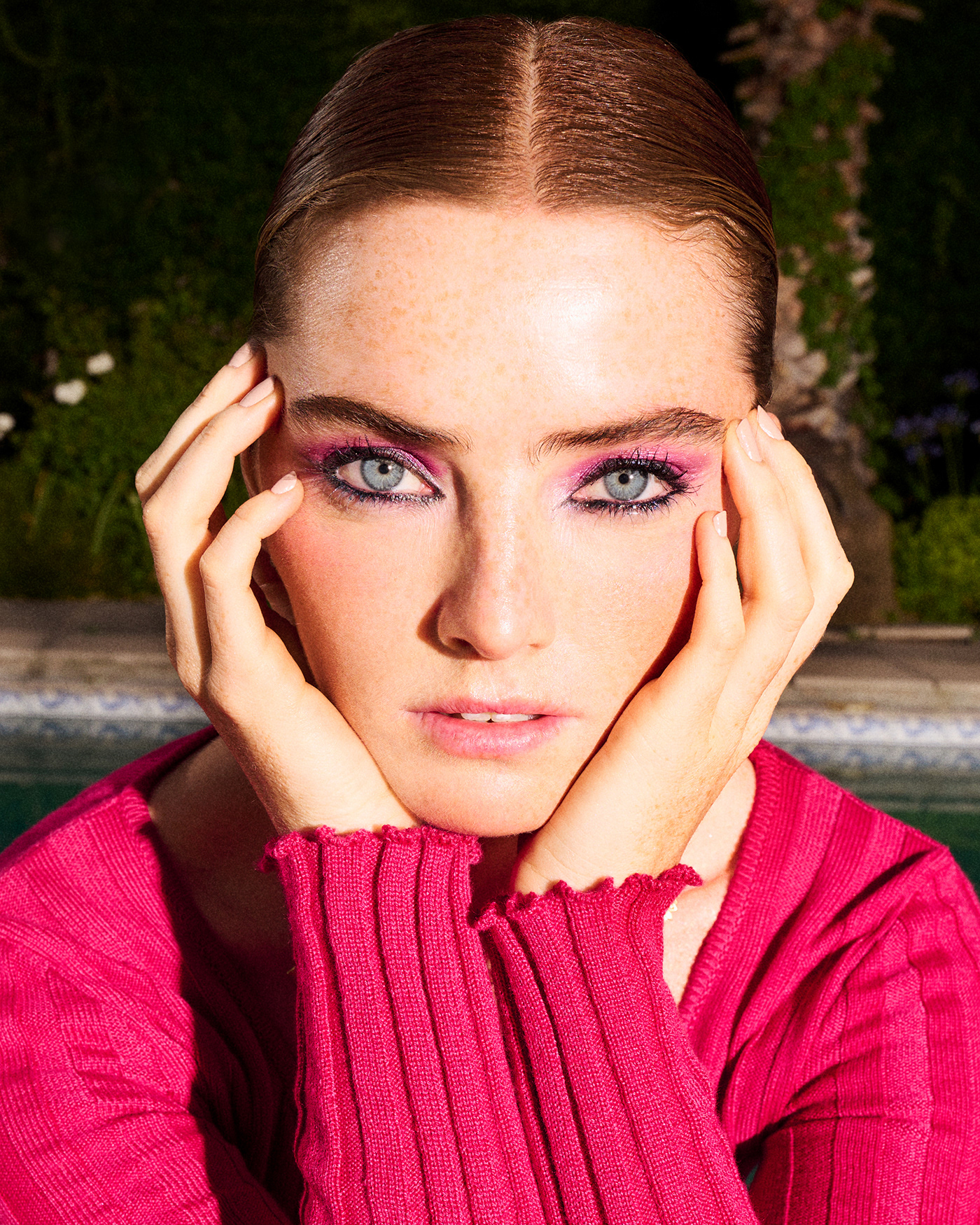 beauty editorial Fashion  makeup moda model Photography  portrait retouch woman