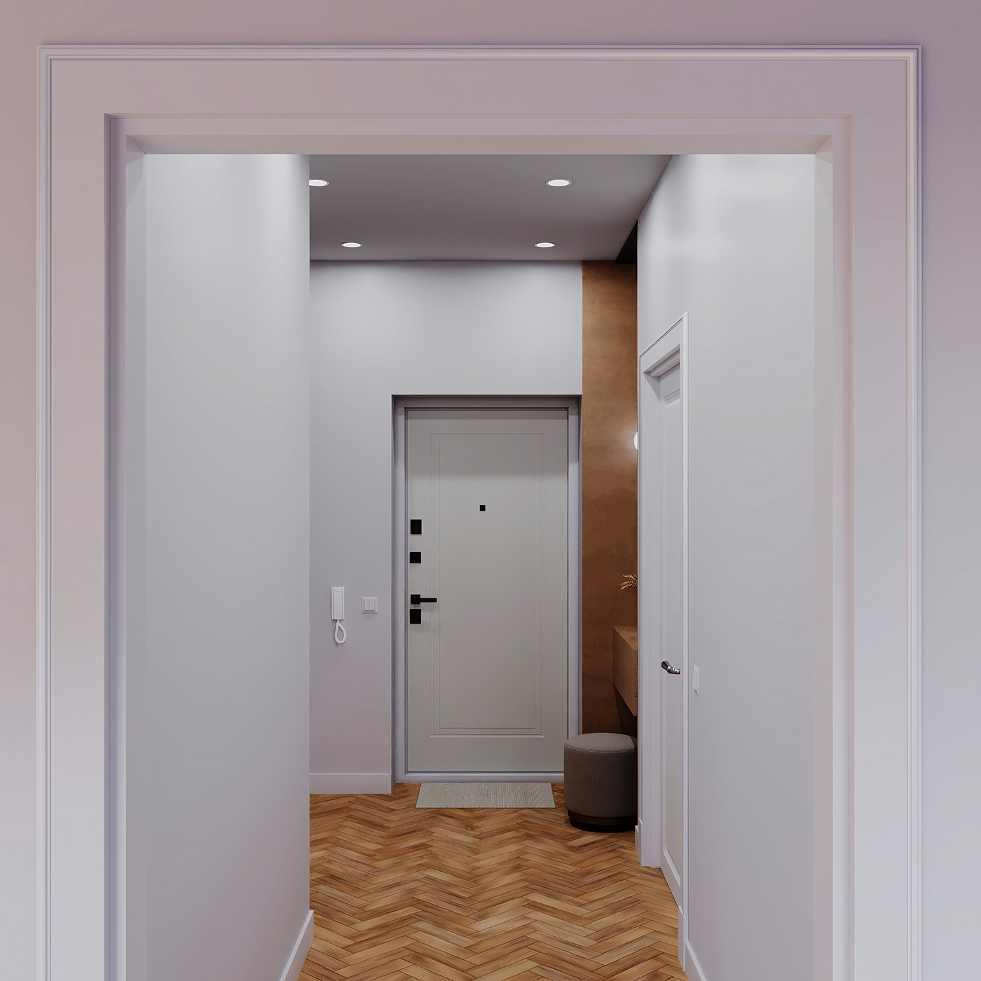 interior design  Interior design прихожая гардеробная дизайн дизайн интерьера интерьер 3D гардеро