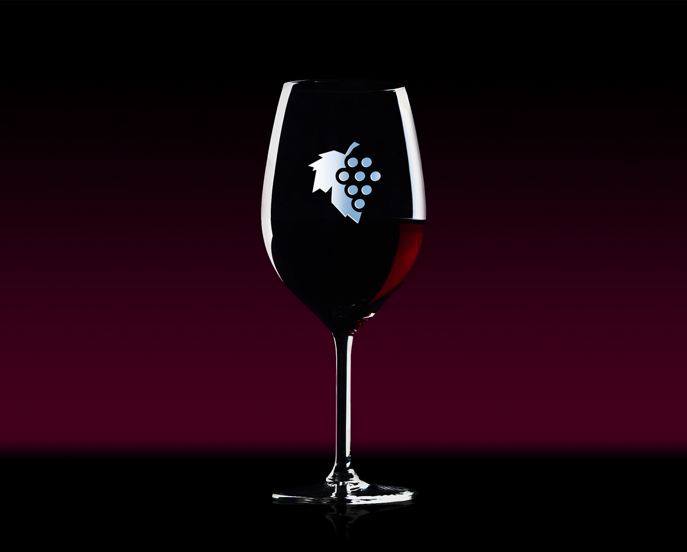 logo wine vine brand Illustrator concept simple clean minimalist Cellar leaf winery identity