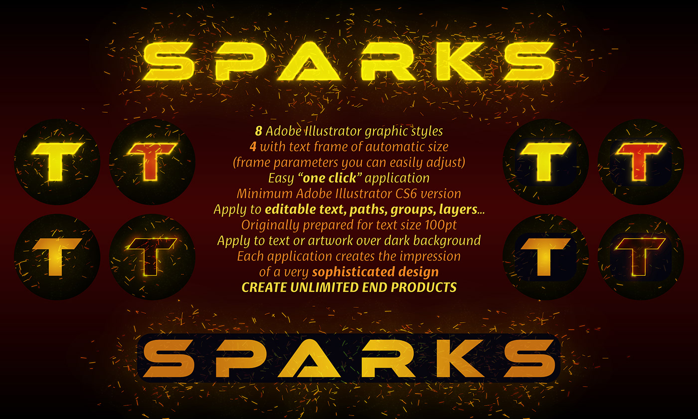 fire graphic style heading neon particles text effect text style text with background turquoise yellow