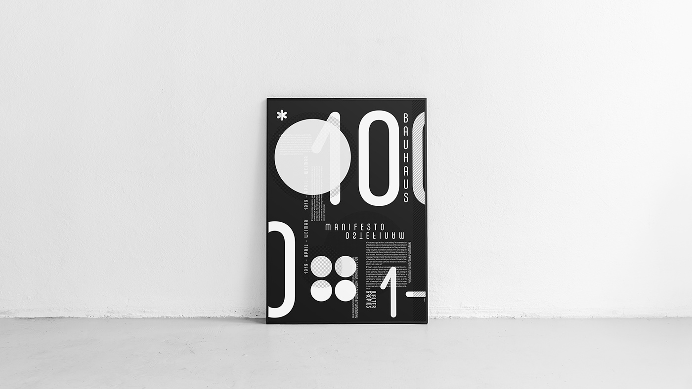 AdobeHiddenTreasures contest Hidetaka Yamasaki typography   monochrom poster graphicdesign black bauhaus AdobeIndesign