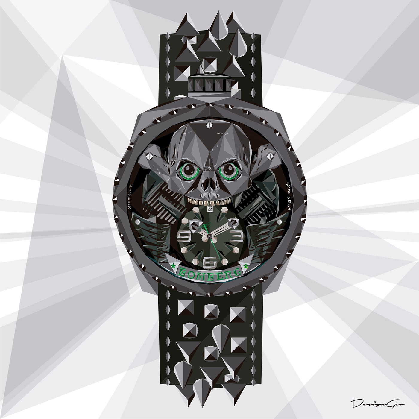 bomberg Horologie reloj watch art direction  design luxury time timepiece watchmaking