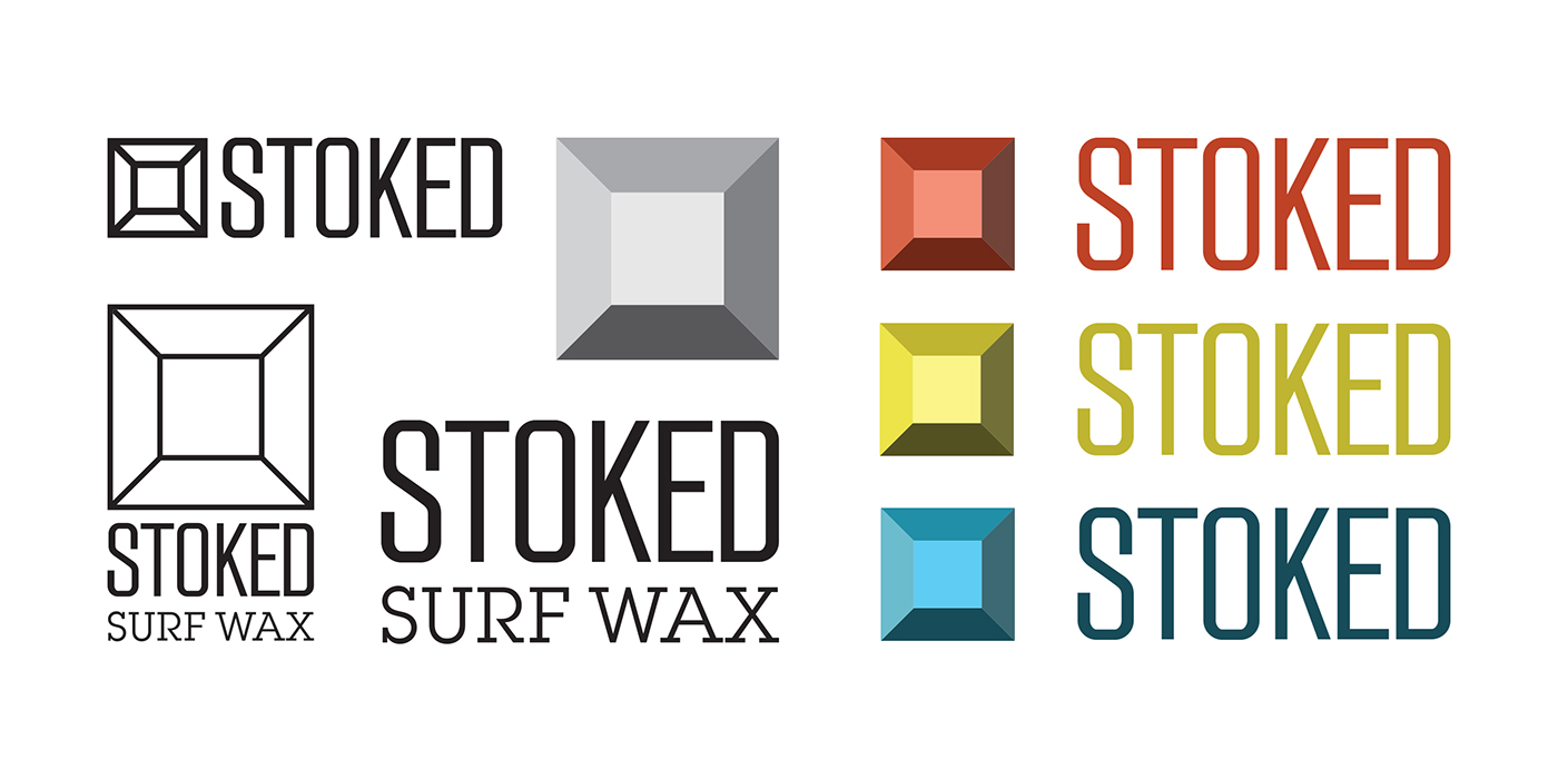 Surf wax Stoked motion graphics logo 3D modeling cinema 4d c4d Christopher Vinca