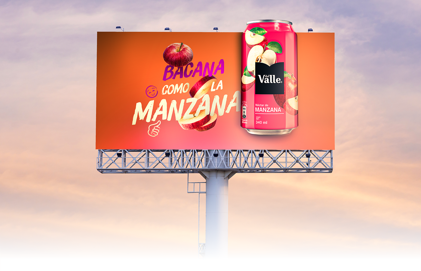 Advertising  art direction  Fruit Del Valle minute maid bright colors juices Modern Design beverages Coca-Cola
