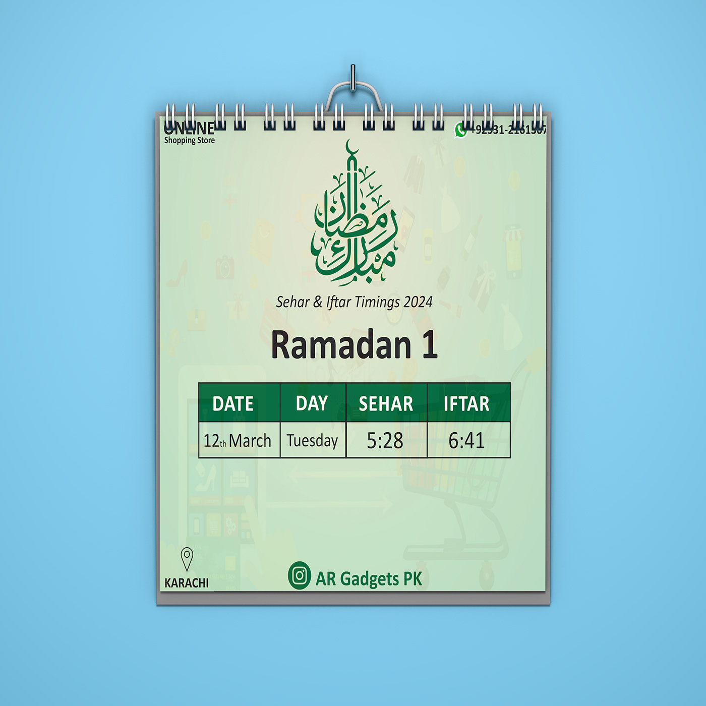 ramadan ramadan kareem ramadan design Calender ramadan timing calendar islamic calender seher & iftar timing