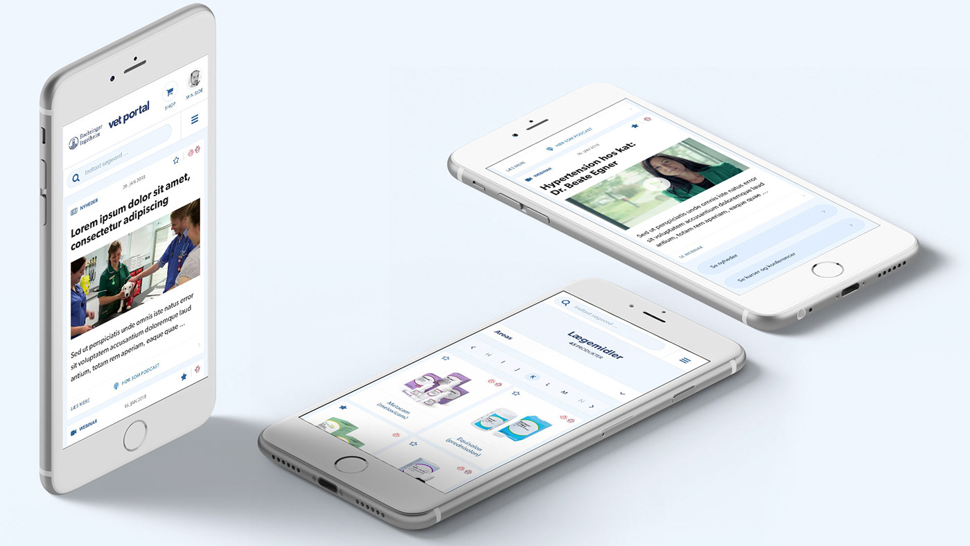 Webdesign digital design knowlegde bank user experience pharma website