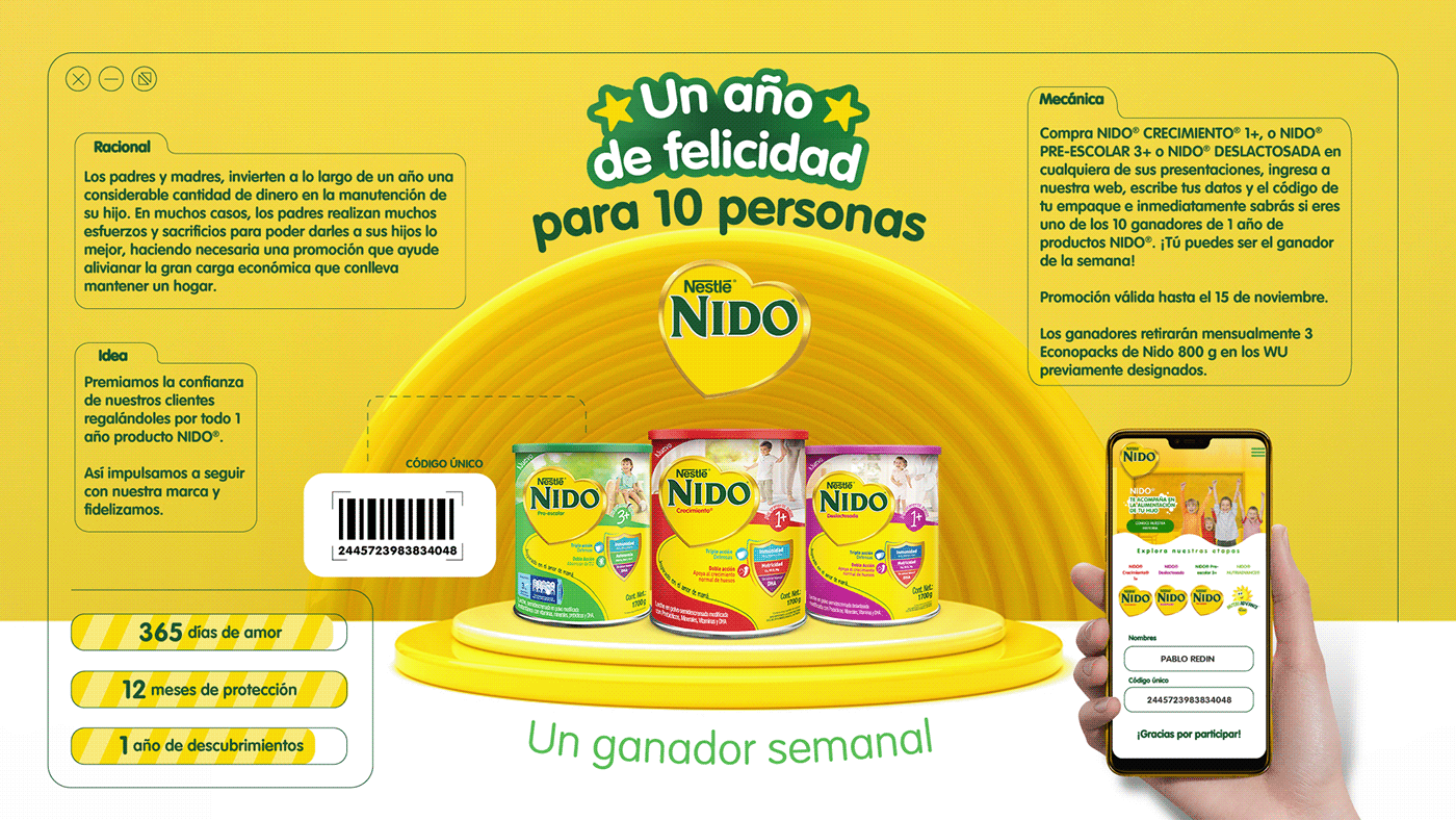 Advertising  green nestle Nido Packaging Sustainability sustentabilidad