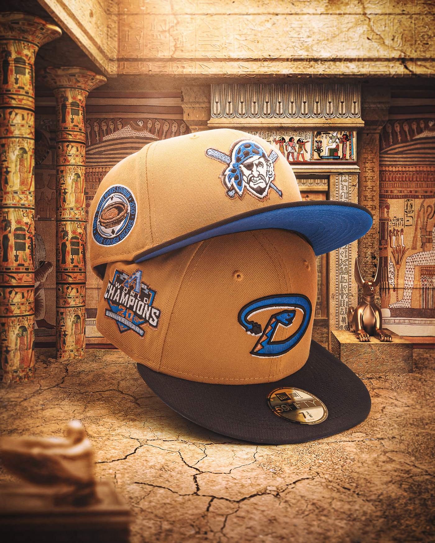 adobe stock Advertising  baseball hat Composite hatclub Photo Manipulation  Photography  photoshop retouching  wacom