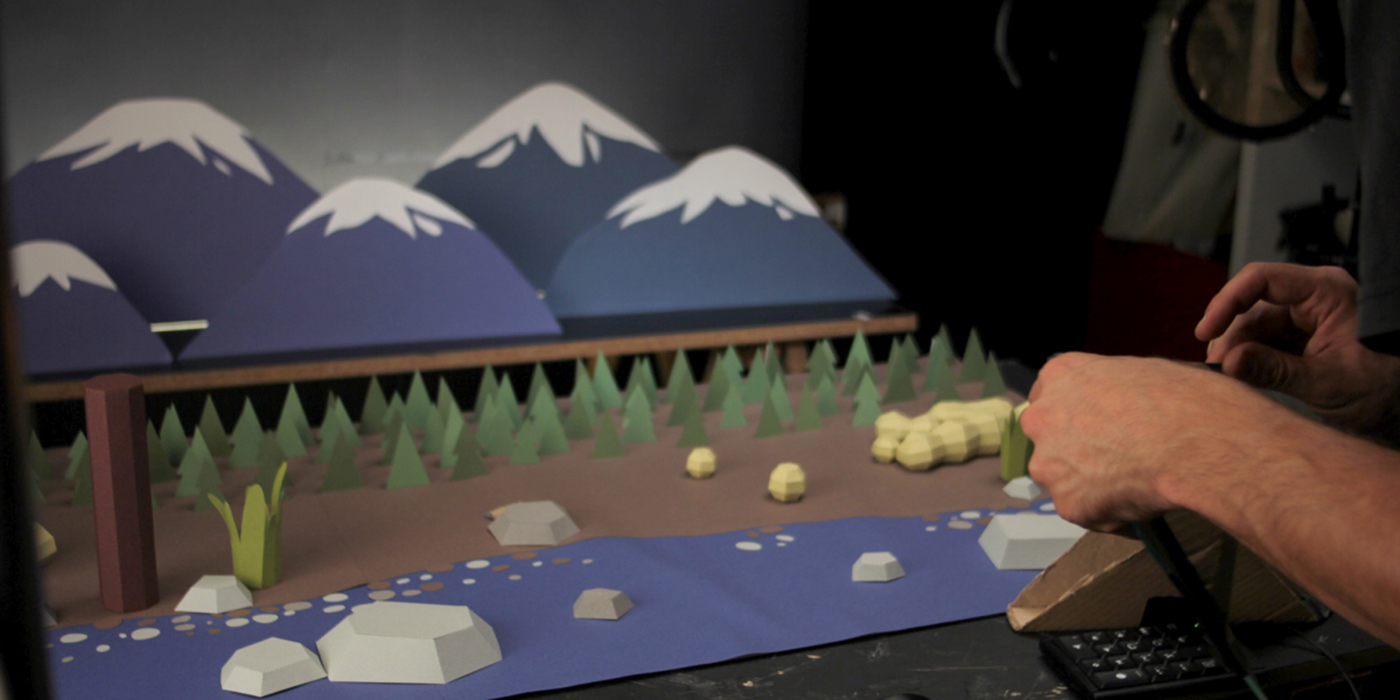 ebook stop motion papercraft 2D animals cuentos del huequito animation kids TALES traditionalanimation
