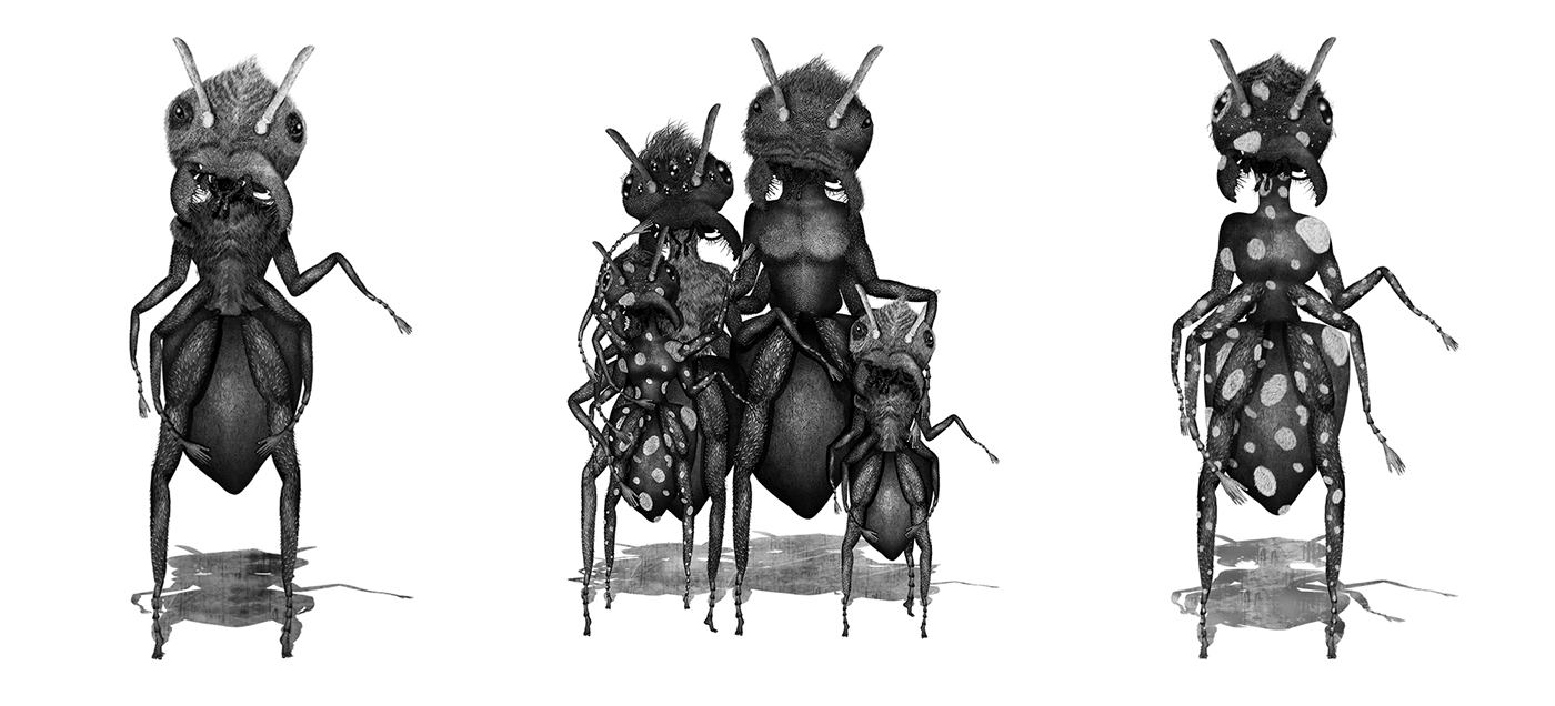 future The Year ants cockroach Insects humans art hominini