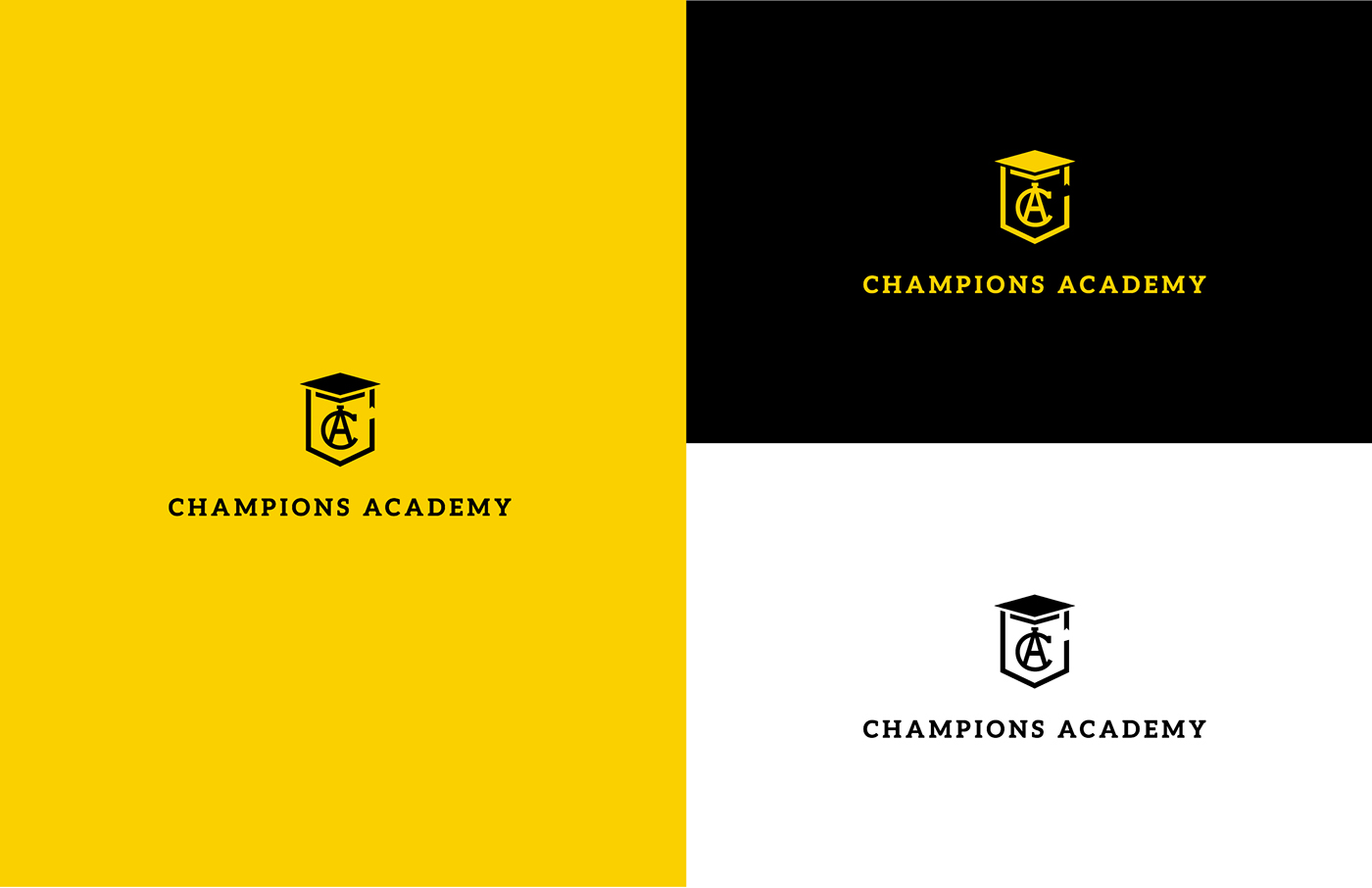 branding  rebranding identity school identity Champions academy brotherhood school