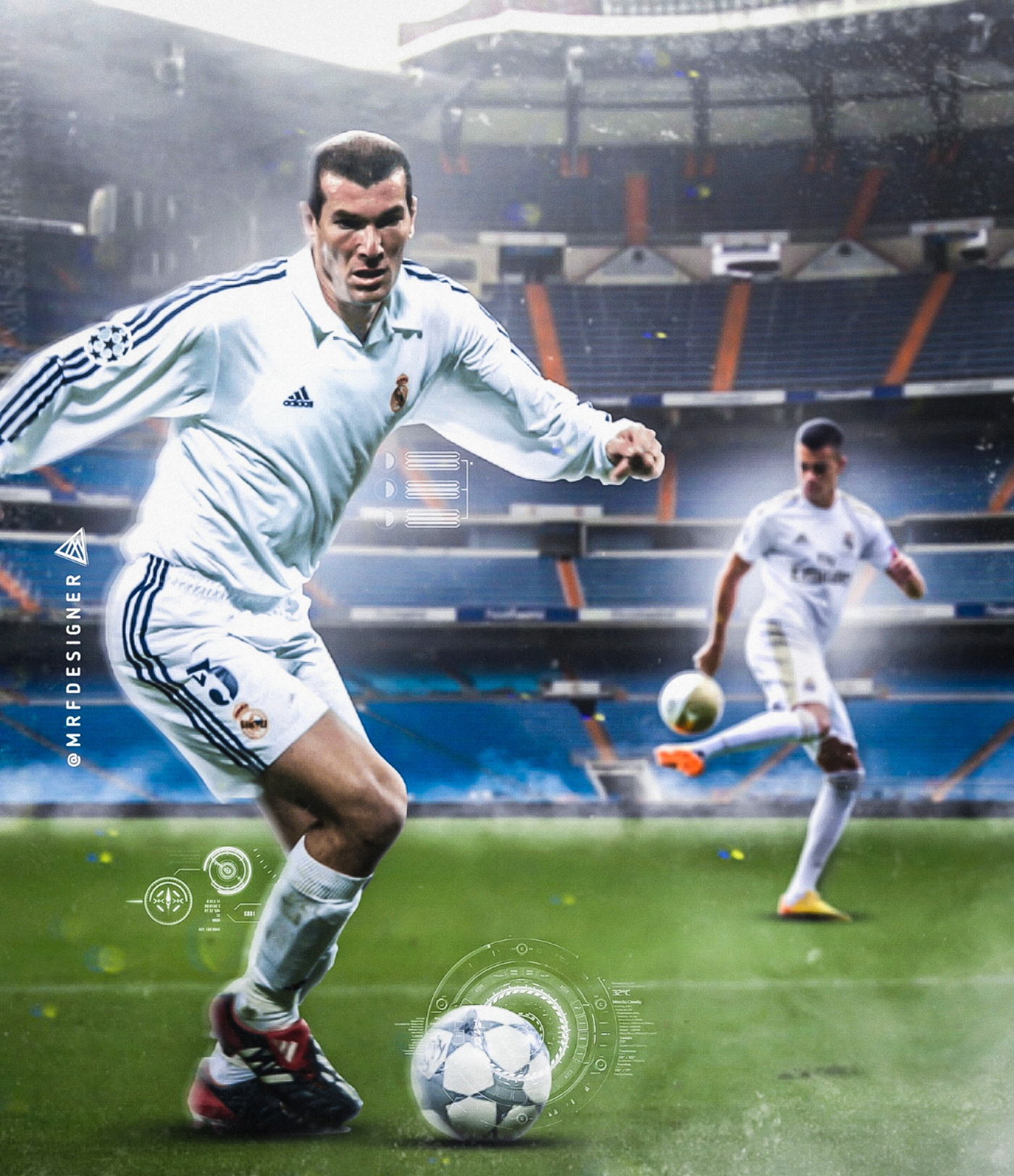 design futebol Real Madrid