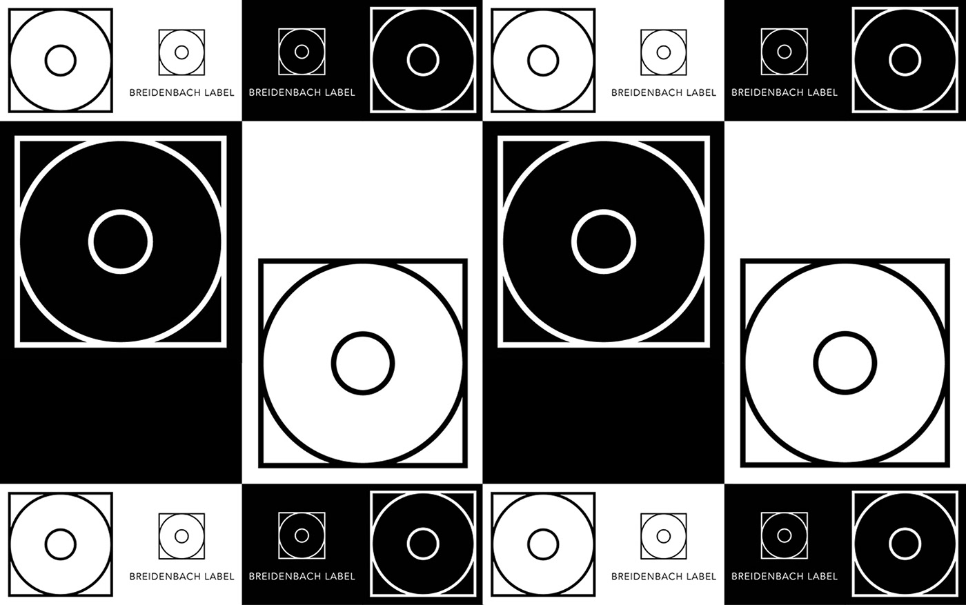 branding  breidenbach design electro ILLUSTRATION  Label logo music textil vinyl