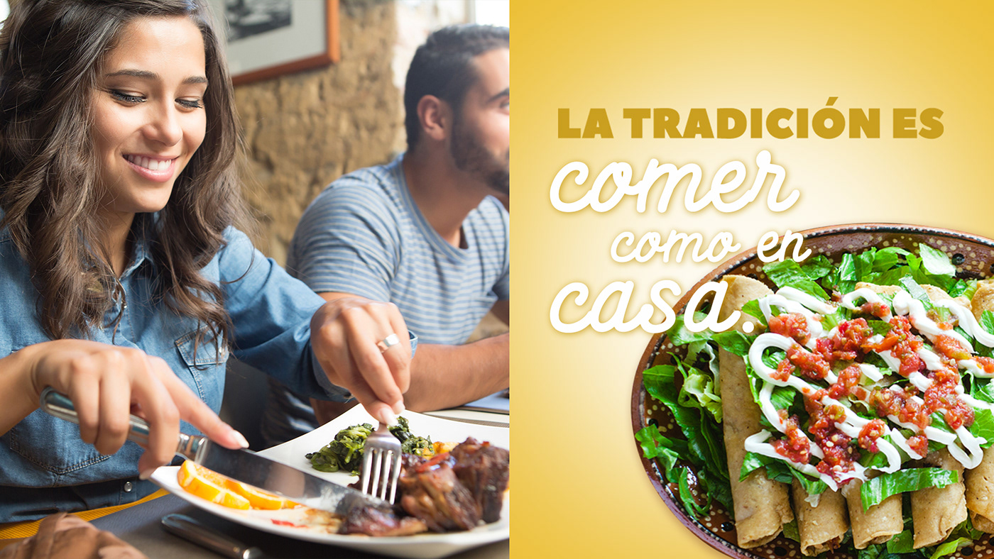 branding  facebook Food  logo mexico Packaging rebranding restaurant salad social media