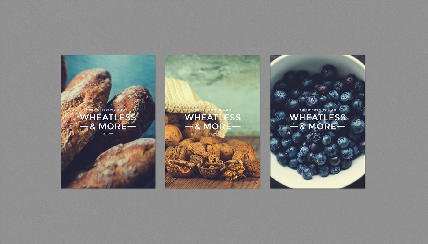 Adobe Portfolio Food  wheat stationary simple minimal Web print brand contemporary belgium