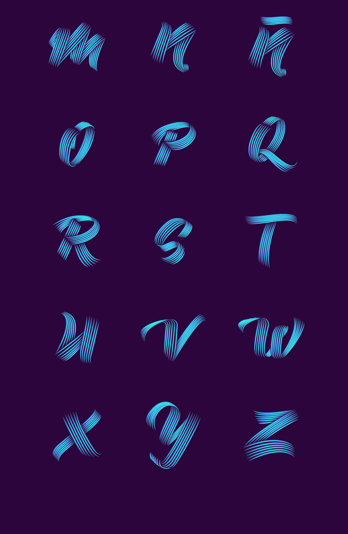 type 36daysoftype font letter lettering letra musica fuente trazos luz caligrafia marca disquera disco rap
