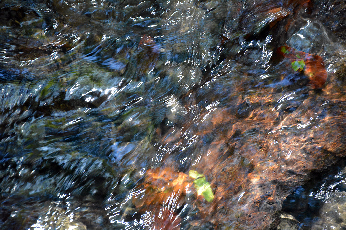 Nature rocks stream water