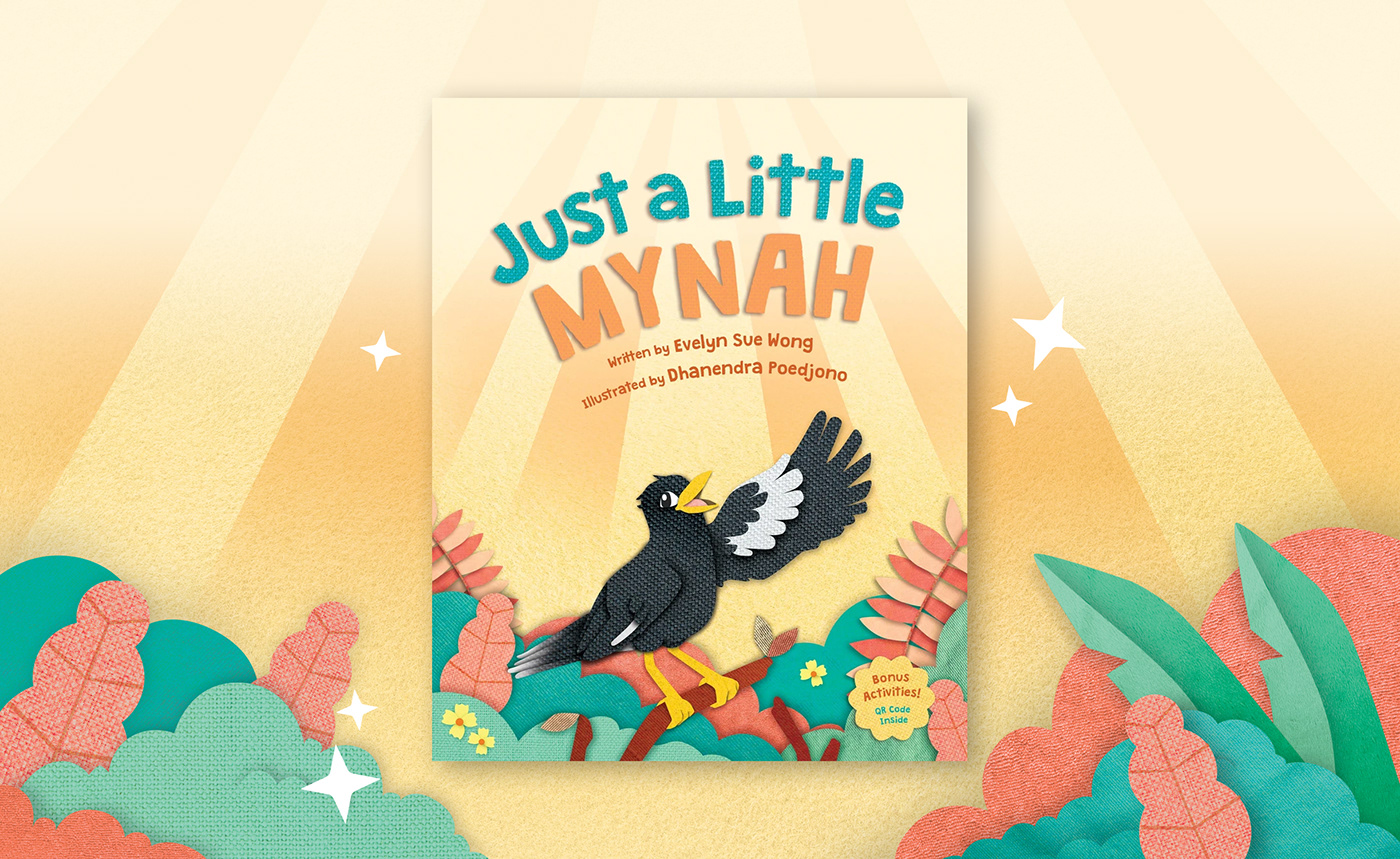 birds book children's book epigram Illustrated book mynah singapore walgdp