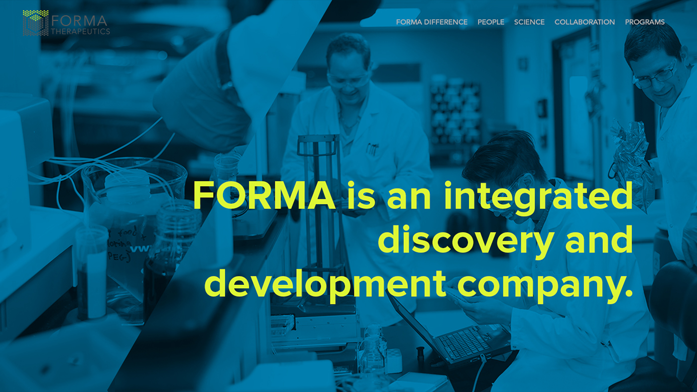 forma design Website UI/UX future colorful medicine Health Scientist