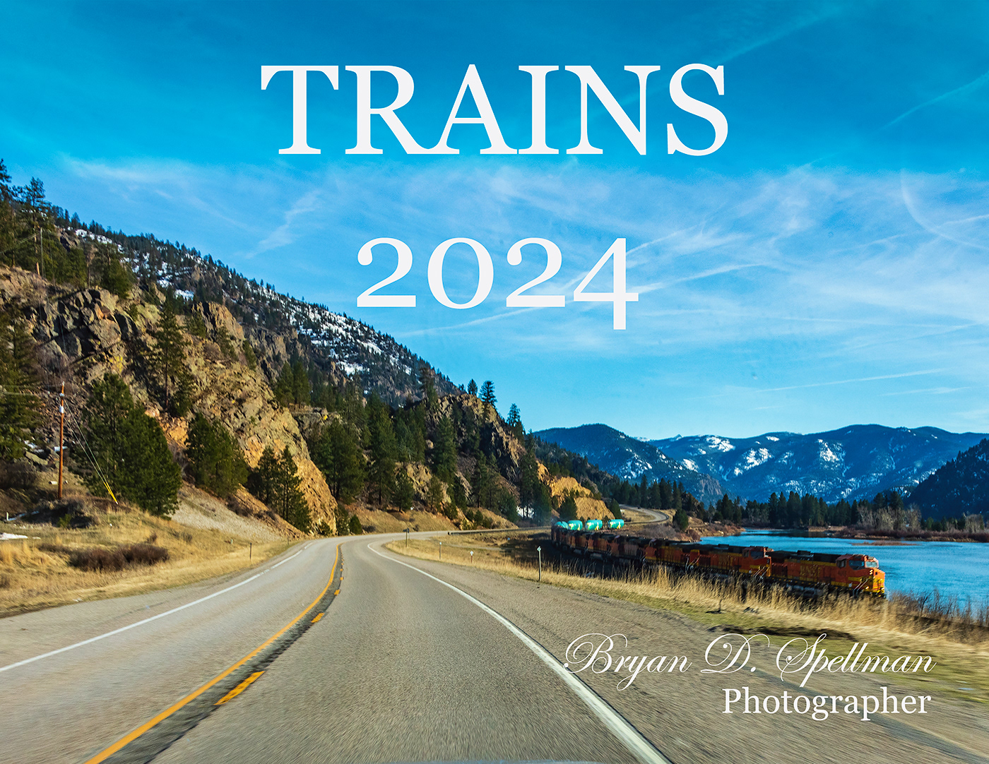 Trains 2024 Calendar on Behance