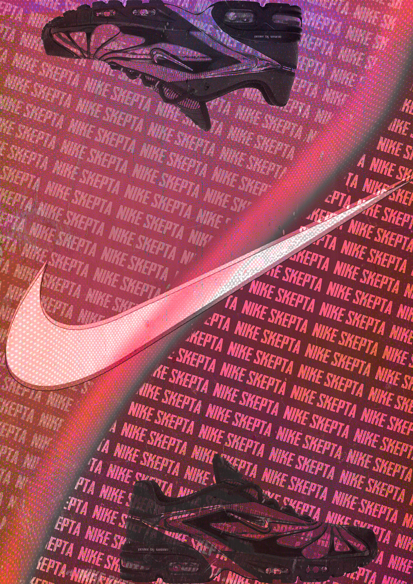 Nike skepta advertising flyer