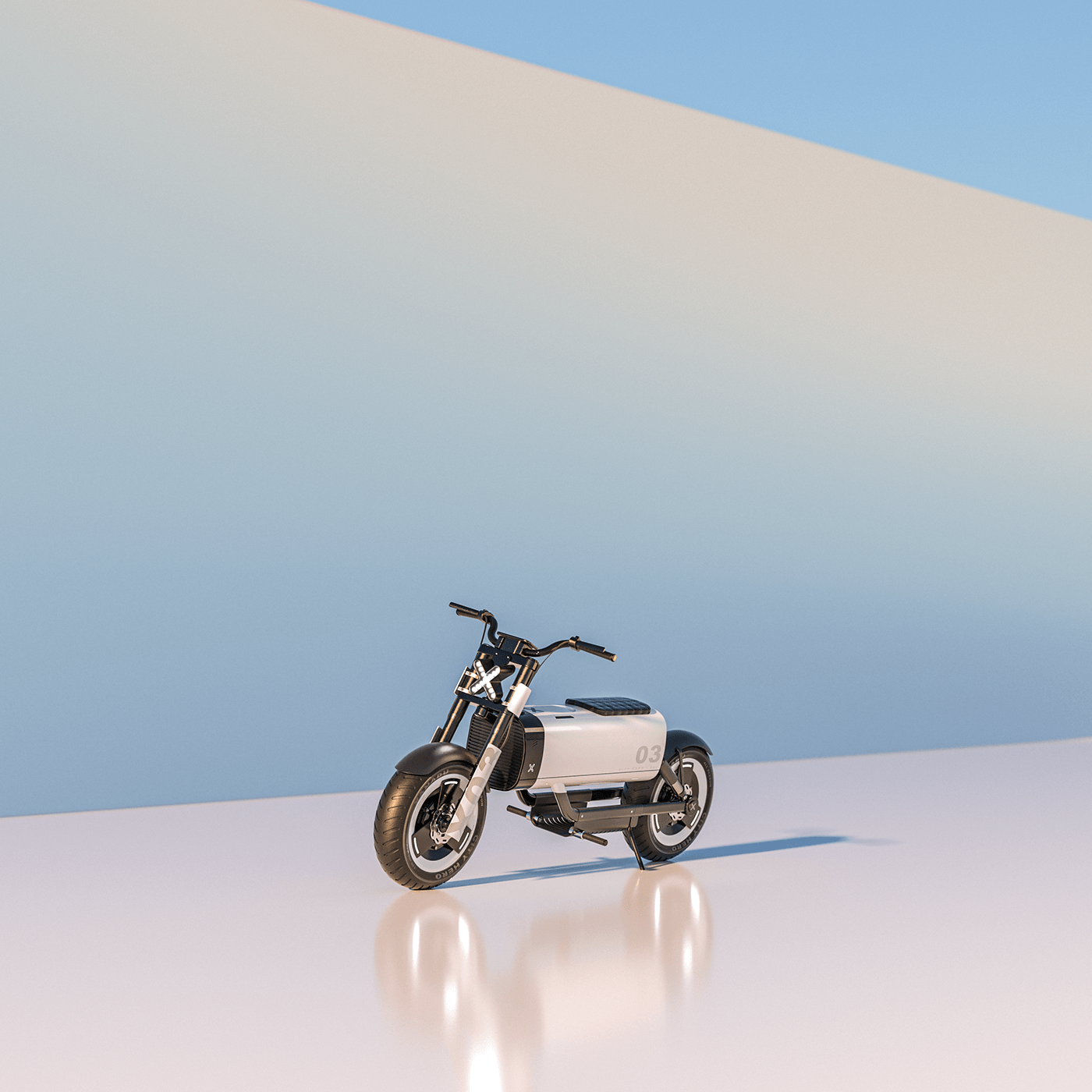 design motorcycle Render model Fashion  product design  e-scooter