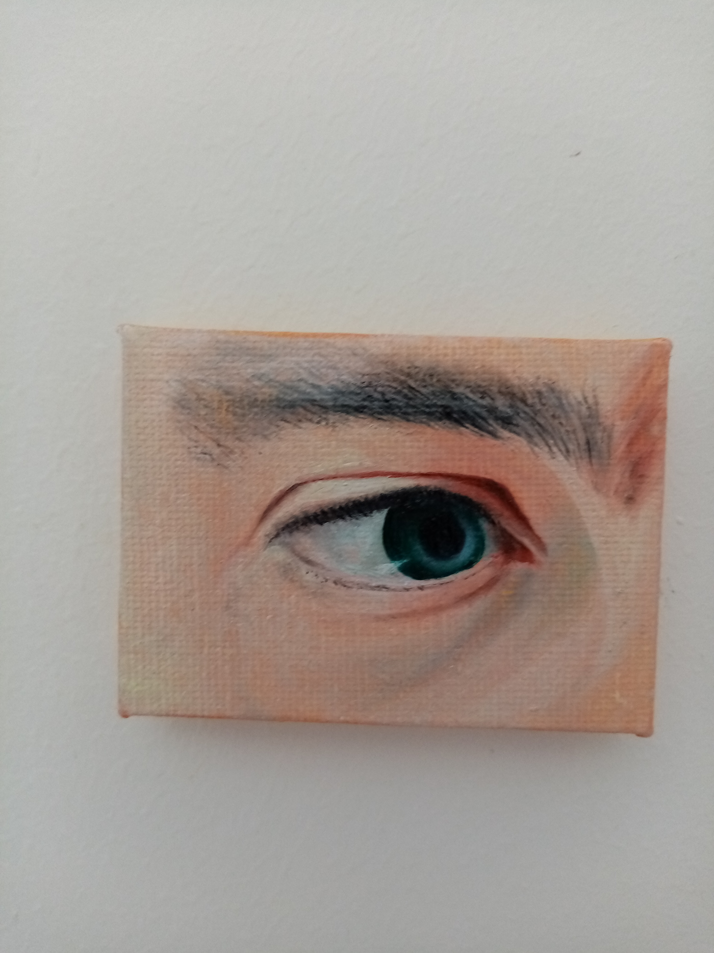 arte eyes figurativo OEIL ojo oleo peinture à l'huile pintura realista