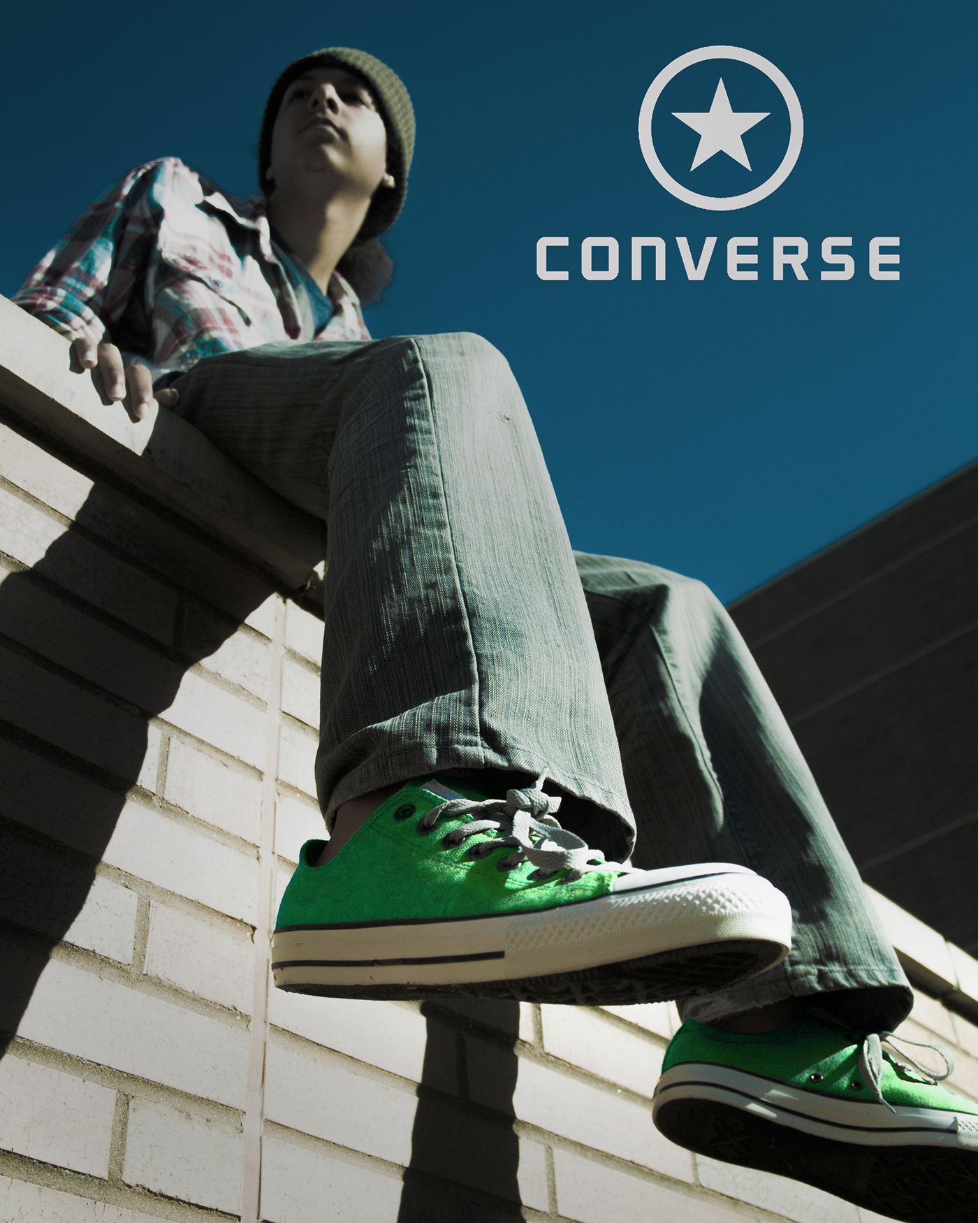 reach mobile tight Converse Ad photography on Behance