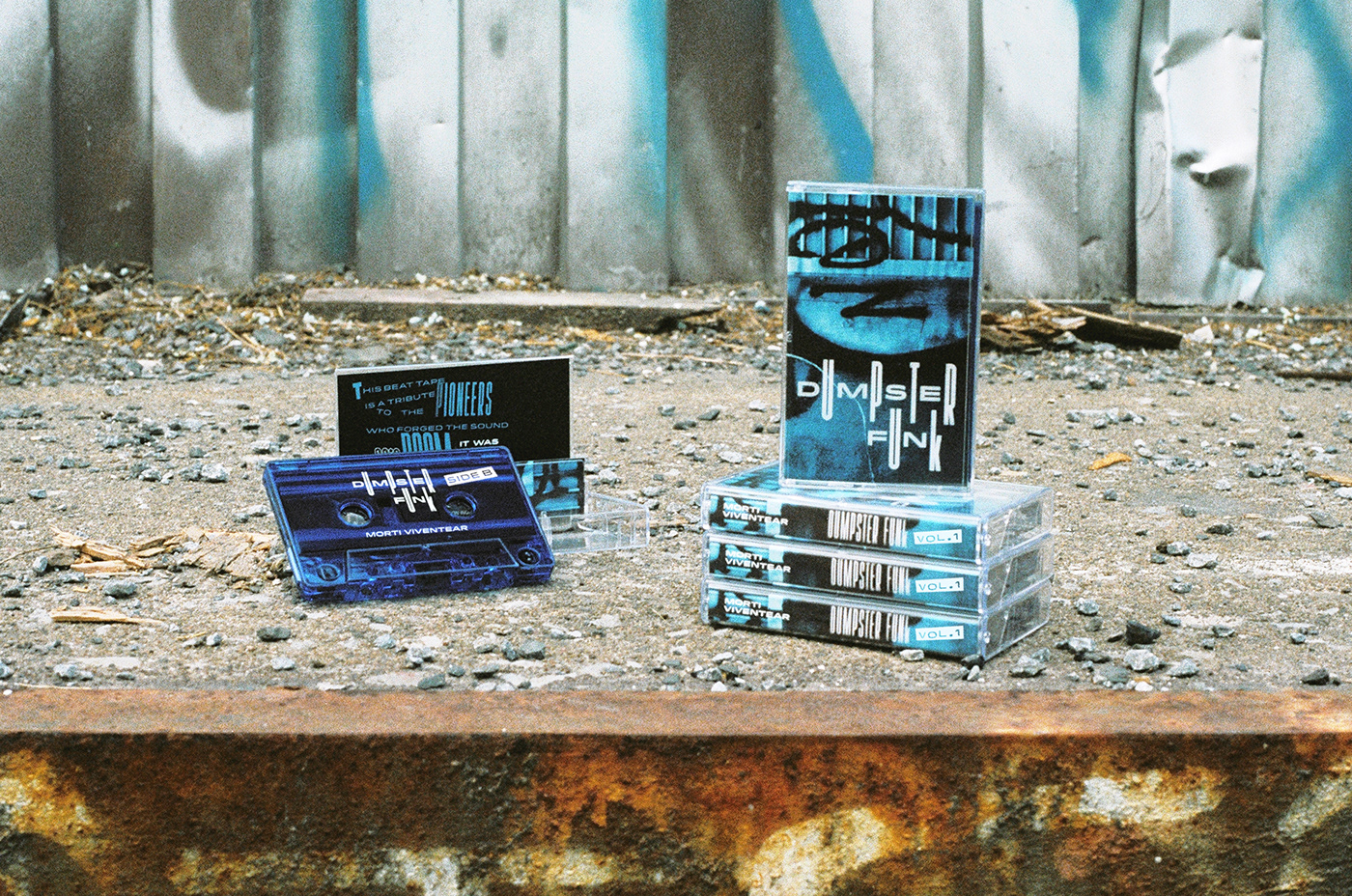 tape cassette album cover album artwork music typography   35mm Photography hip hop Graffiti cover design