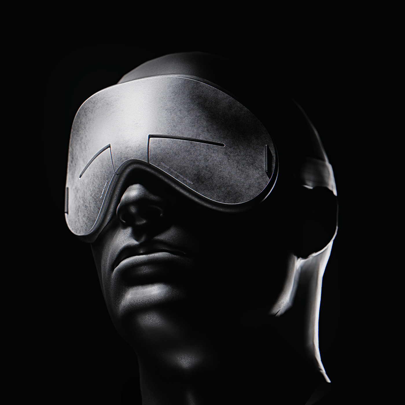 3D blender CGI design goggles industrial design  modern product design  Render visualization