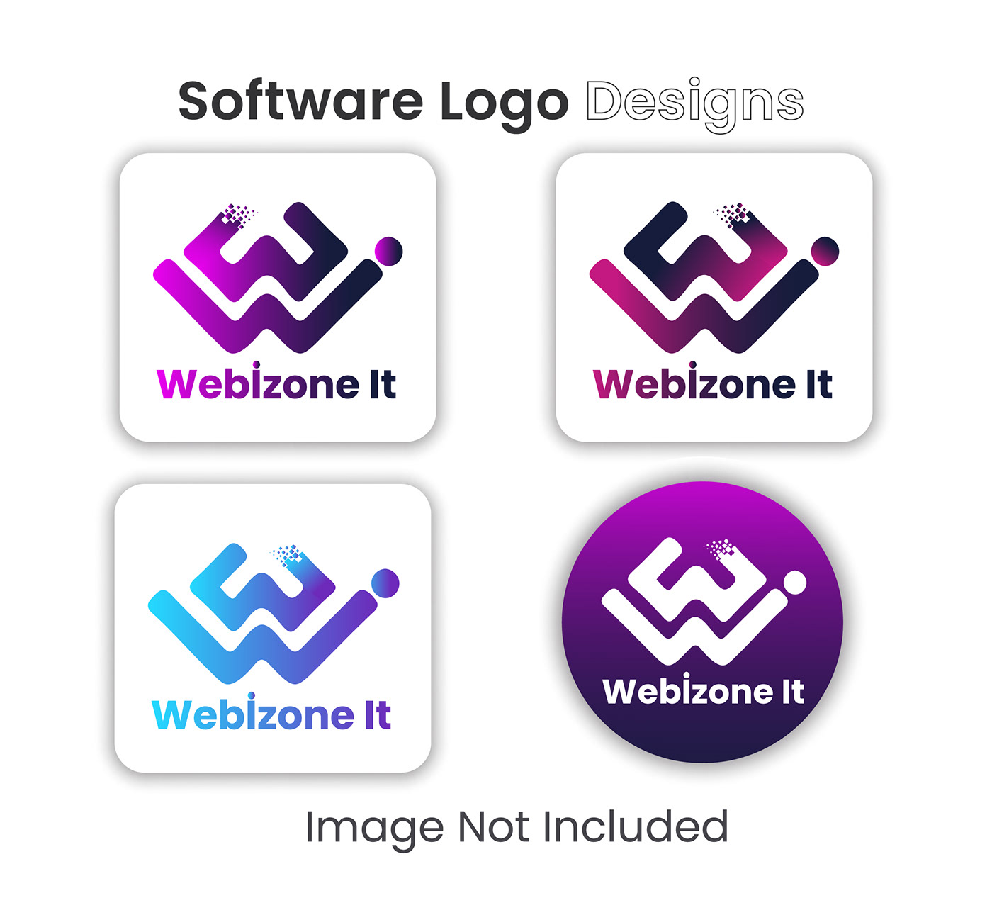 graphic design  brand identity Logo Design visual identity Brand Design Web Design  Technology Logo software company logo software company web design logos