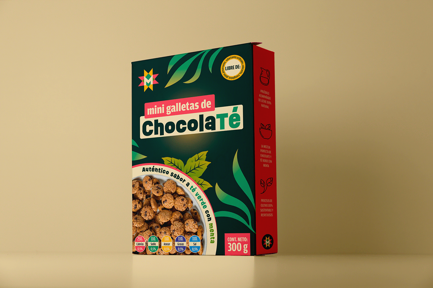 cereal box Cereal tea cookies Packaging packaging design product design Adobe Portfolio