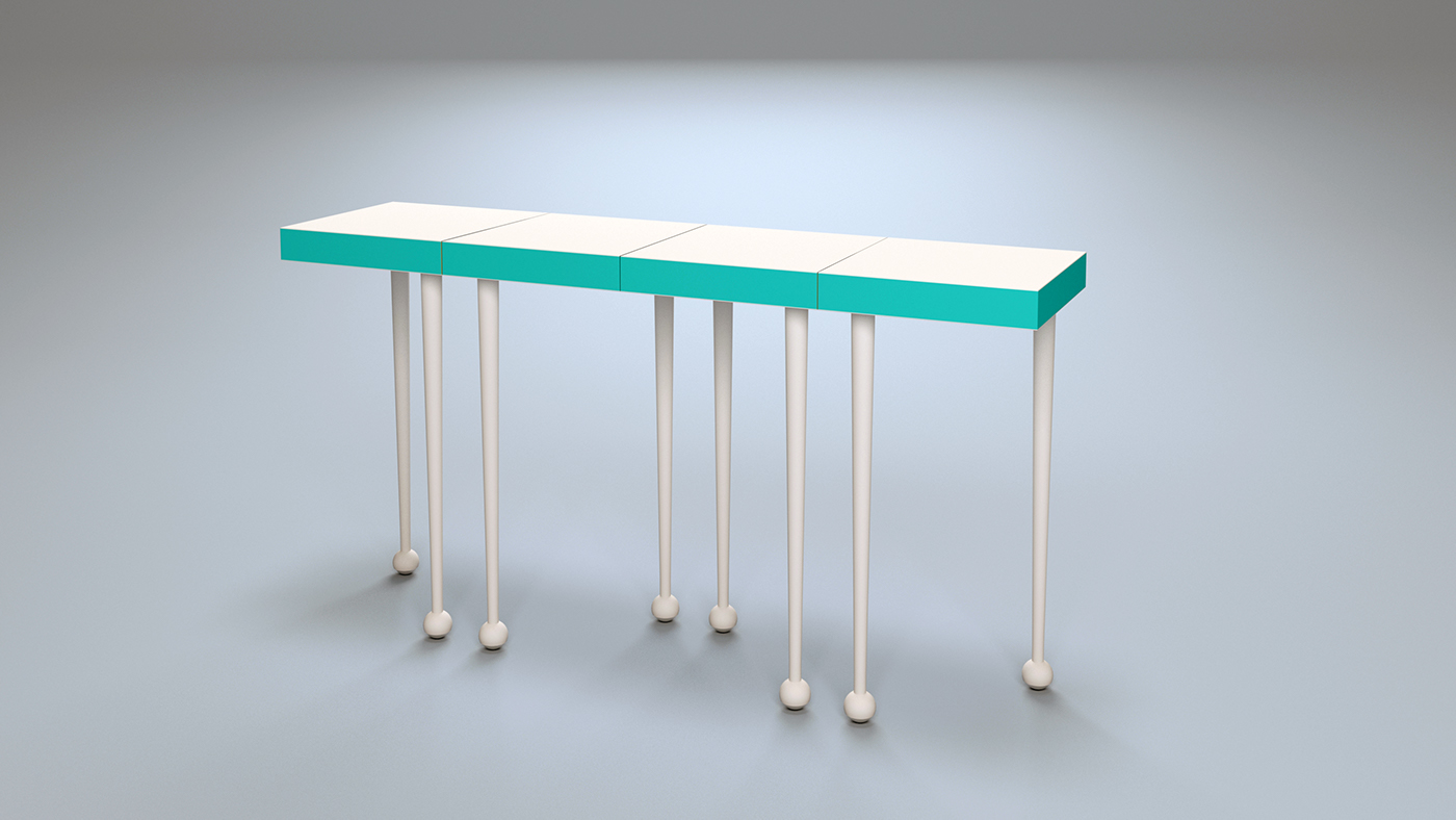 furniture table customisable Custom reconfigurable modular