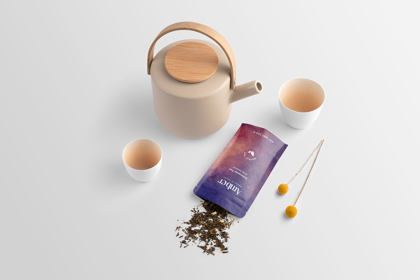 Brand Design brand identity Coffee herbal tea Logo Design Logotype London Packaging social media visual identity