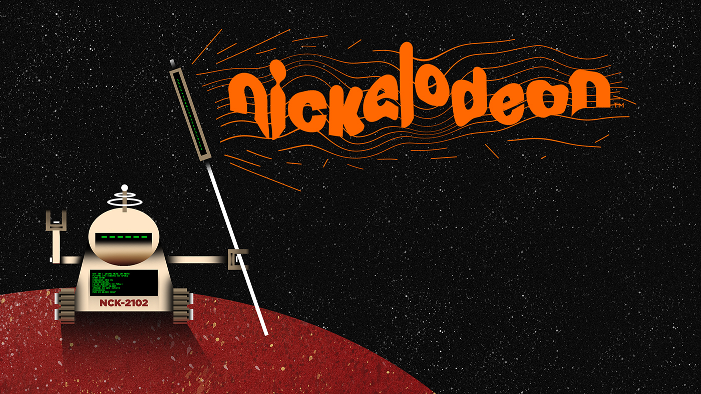 nickelodeon rockets Space  Planets planet adventure texture grunge robot robots mars earth