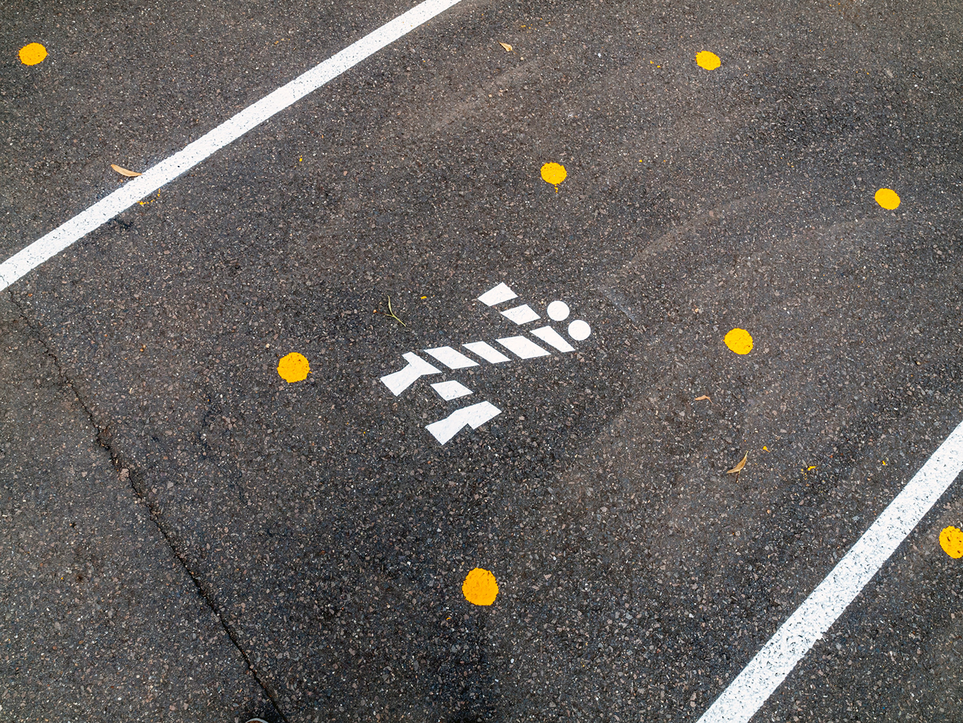 asphalt Playground typography   infini grid football hopscotch language architecture