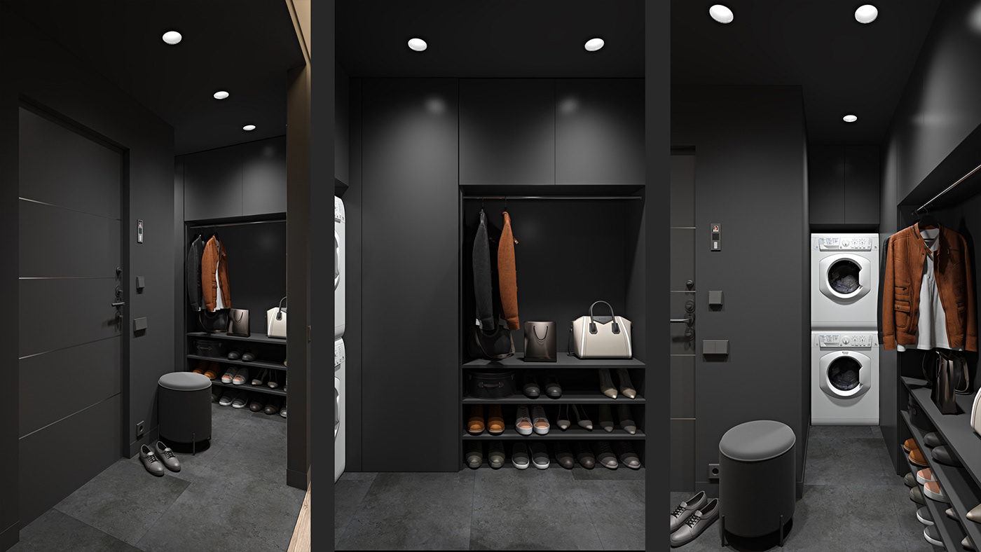 3ds max bathroom bedroom cabinet interior design  kitchen living room visualization wardrobe