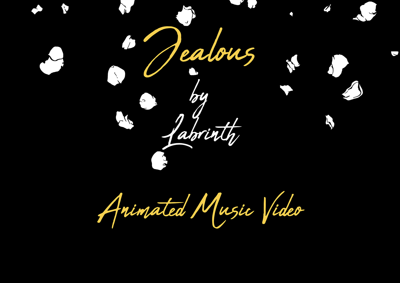 music video youtube Labrinth jealous adobe yellow illustrazione