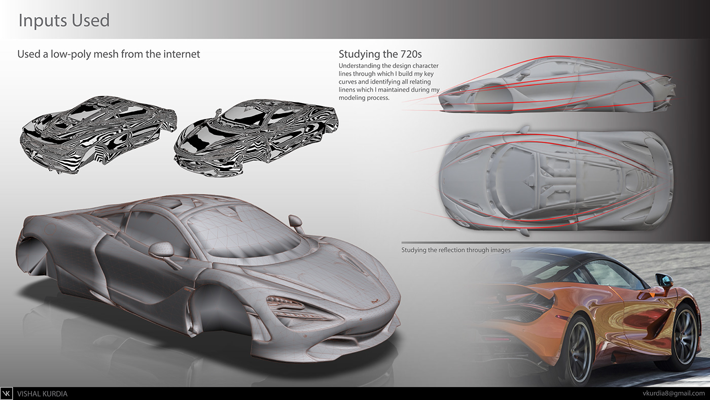 3D 3d modeling Alias Alias Modeling automotive   Automotive design CGI sports car visualization VRED