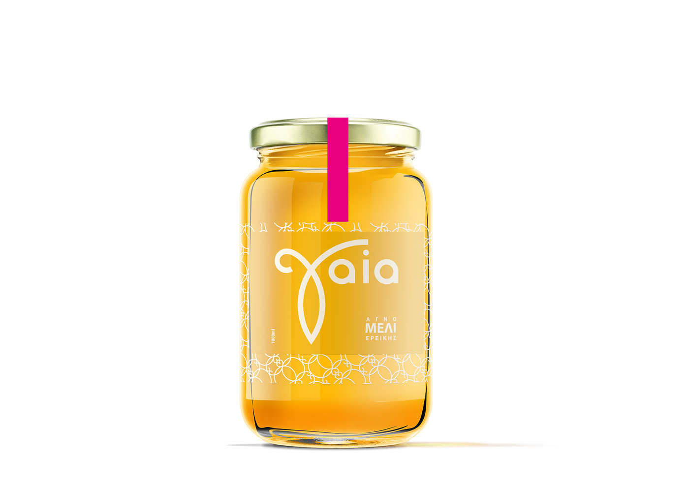 logo design bee beehive honey Gaia γαία Packaging products