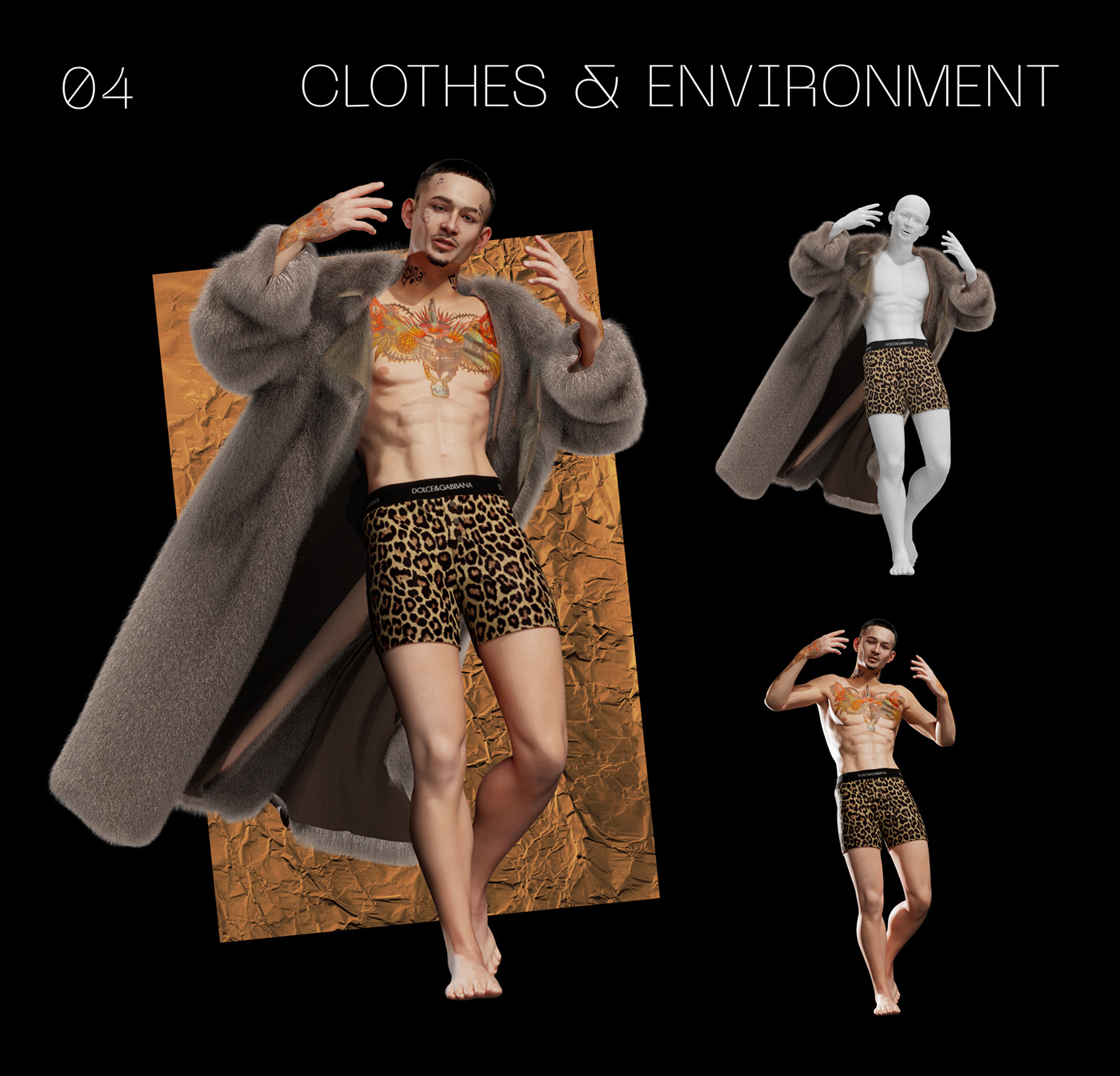 avatar Digital character metaverse MORGENSHTERN music video UE5 Unreal Engine