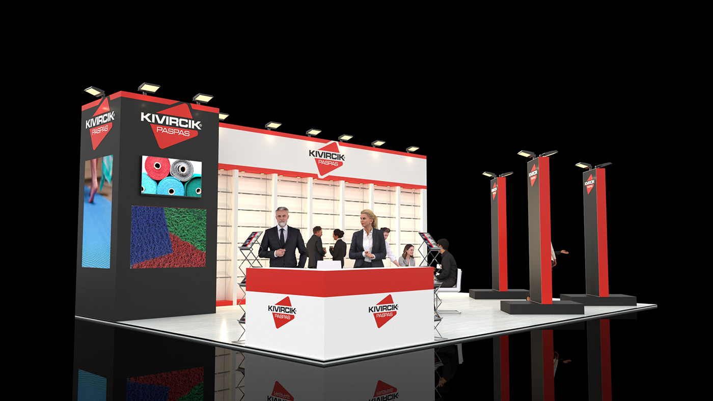 design tasarim 3D expo Messe Display booth Event Exhibition  Stand