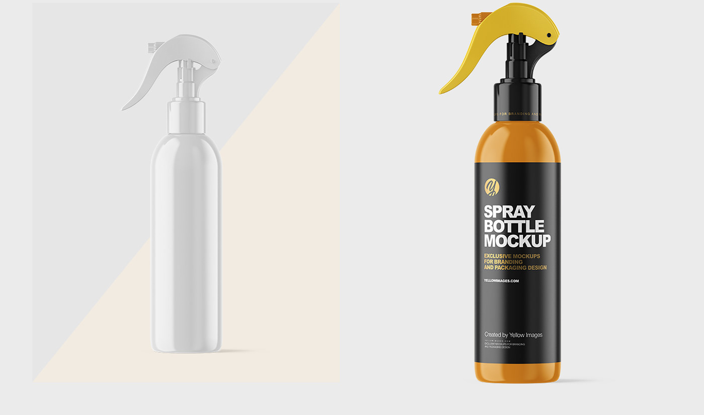 3D branding  design Mockup mockups Pack package packmockup spray wisualization