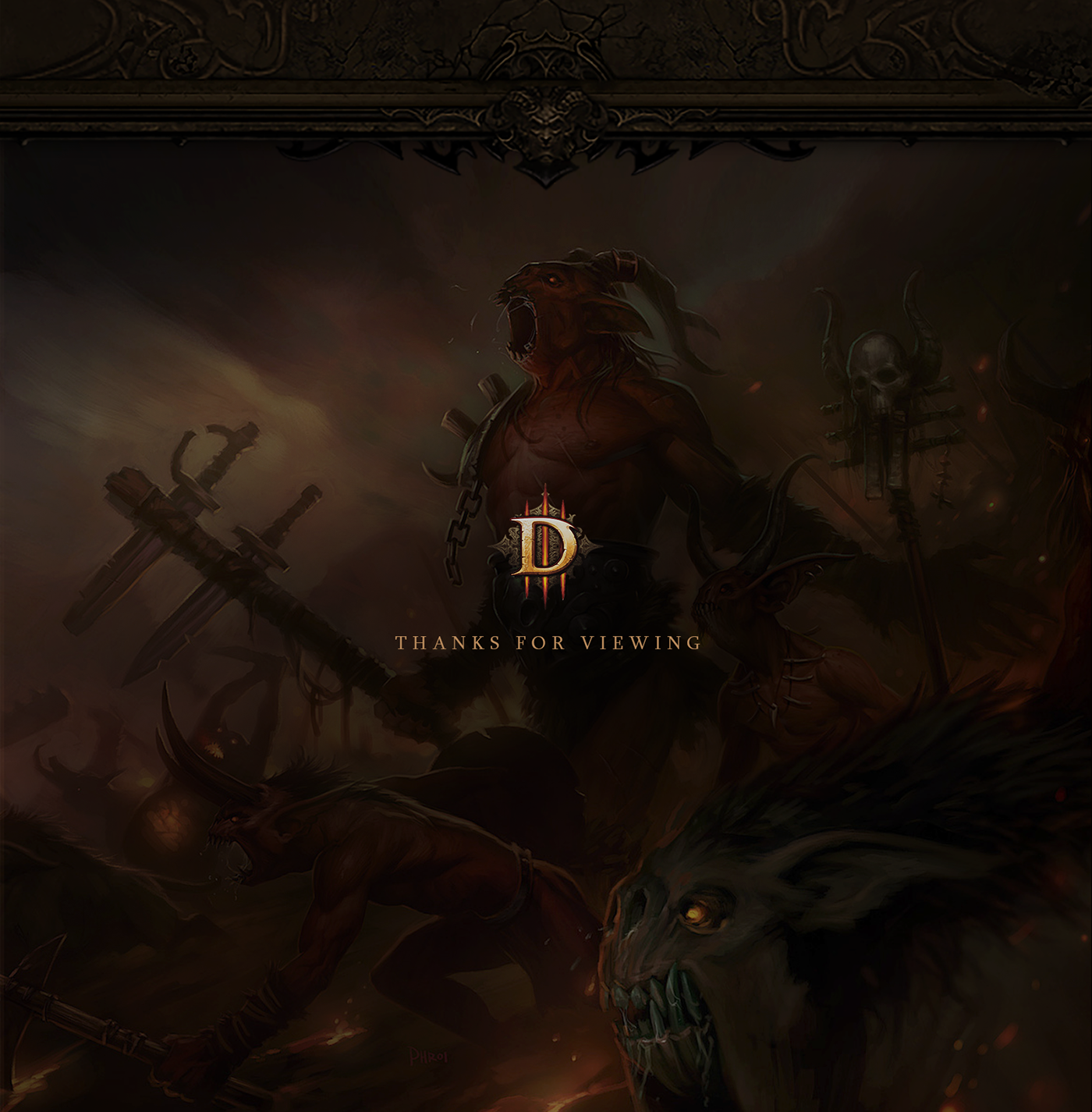 Diablo 3 Diablo III d3 diii Blizzard blizzard entertainment UI ux ui art ui design game Videogames Reader of Souls
