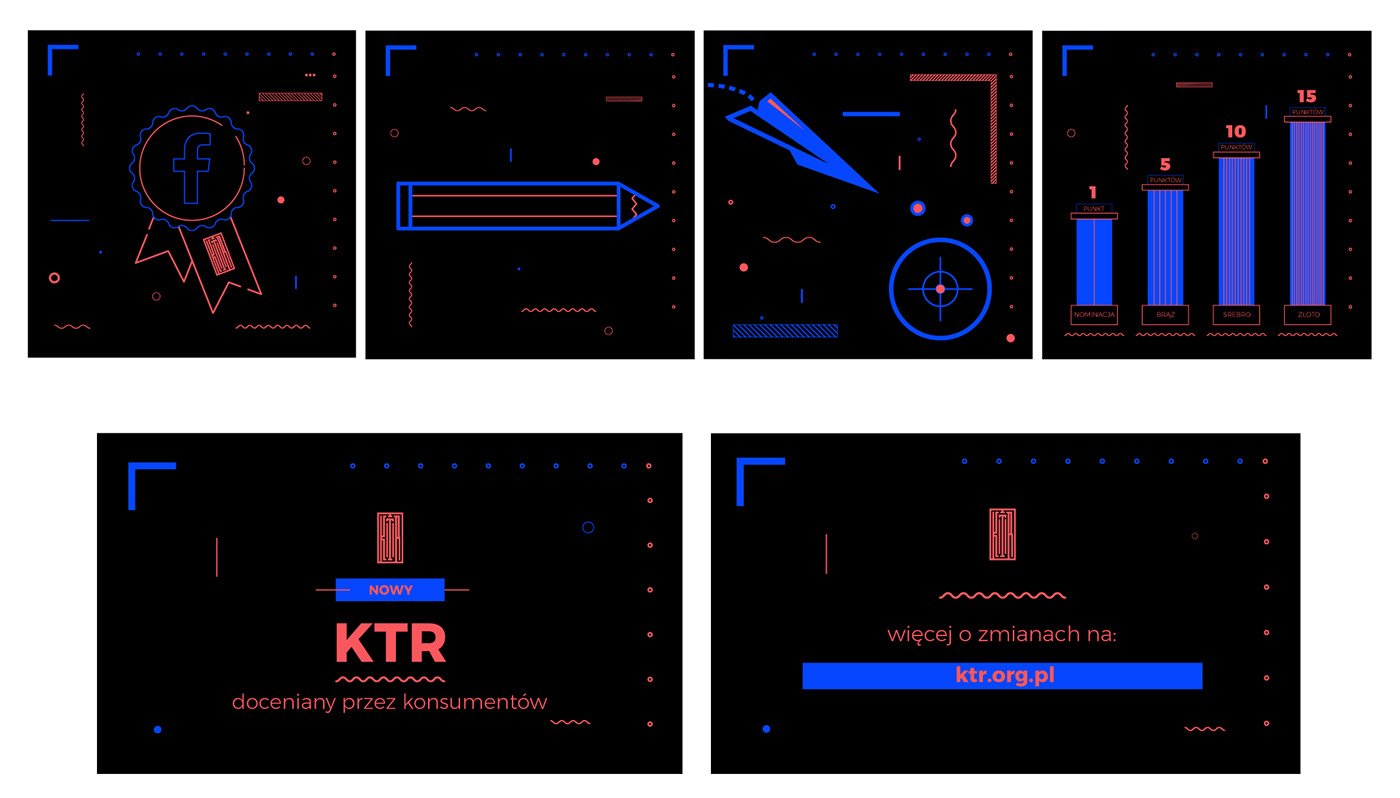 Awards ktr poster ILLUSTRATION  Events communication Competition Gala campaign