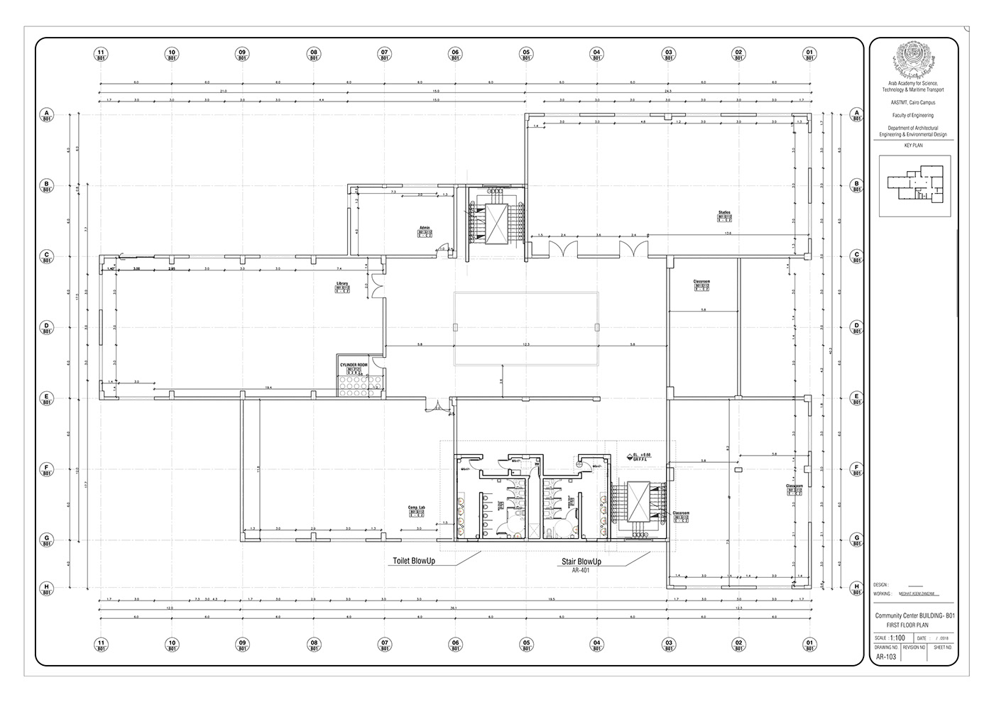 Data sheets shop drawings section Plan blowup Interior furniture working